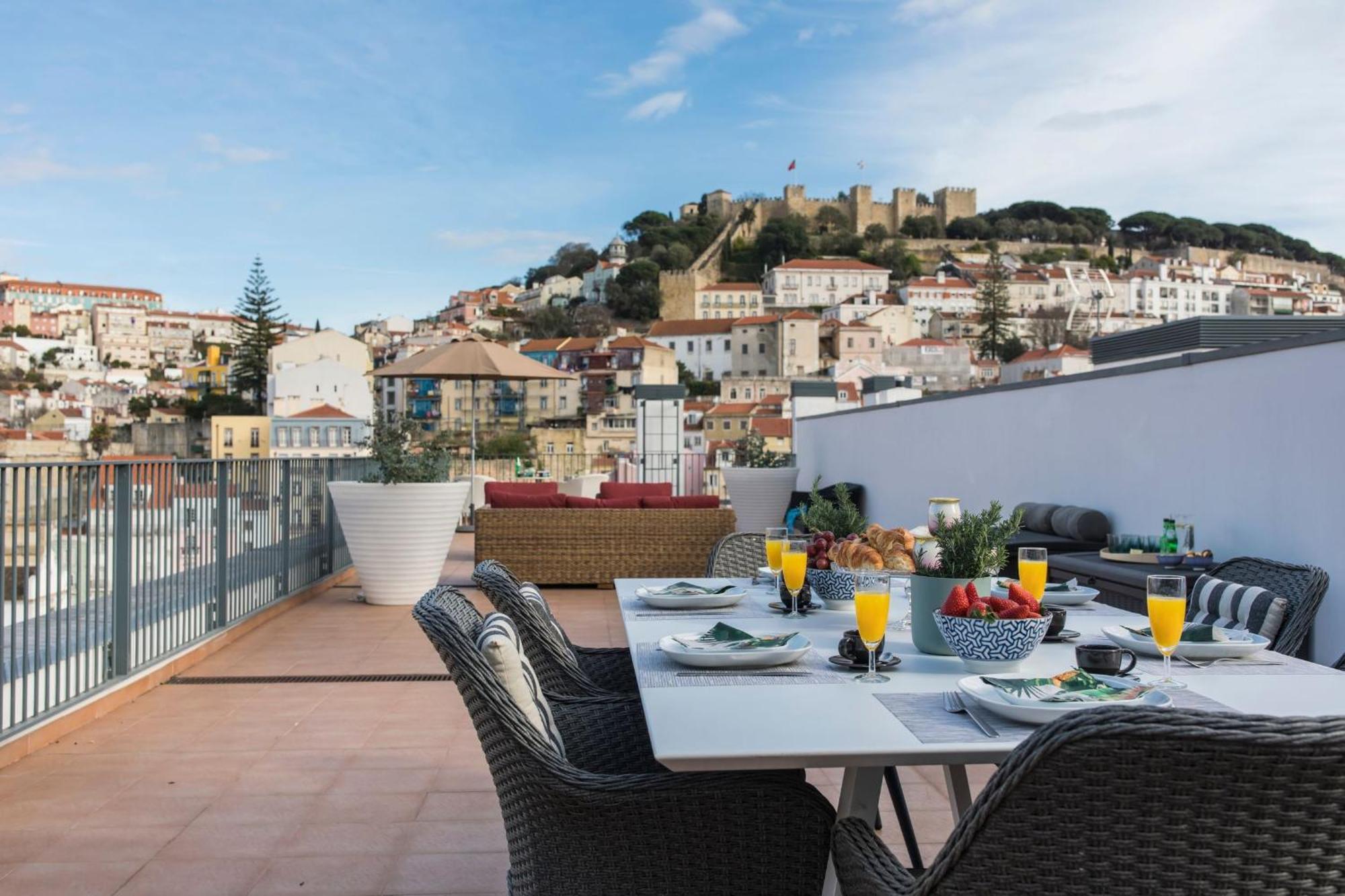 Lovelystay - Breathtaking Panorama - Luxurious Penthouse! Lejlighed Lisboa